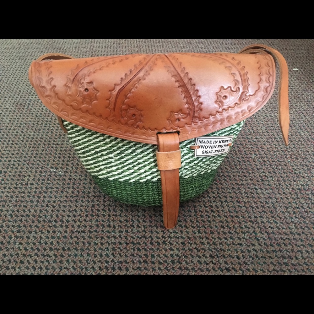 Kenyan Basket Purse